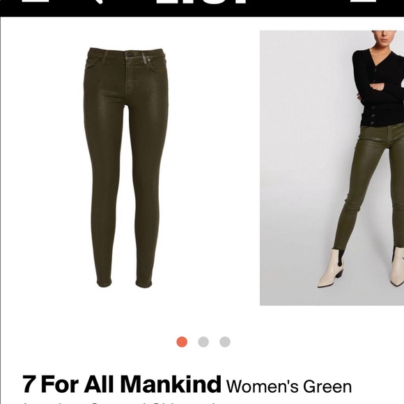dark green jeans womens